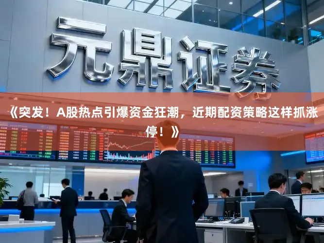 《突发！A股热点引爆资金狂潮，近期配资策略这样抓涨停！》