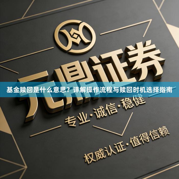 基金赎回是什么意思？详解操作流程与赎回时机选择指南