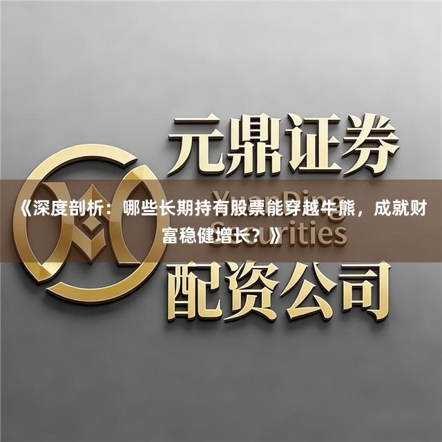 《深度剖析：哪些长期持有股票能穿越牛熊，成就财富稳健增长？》