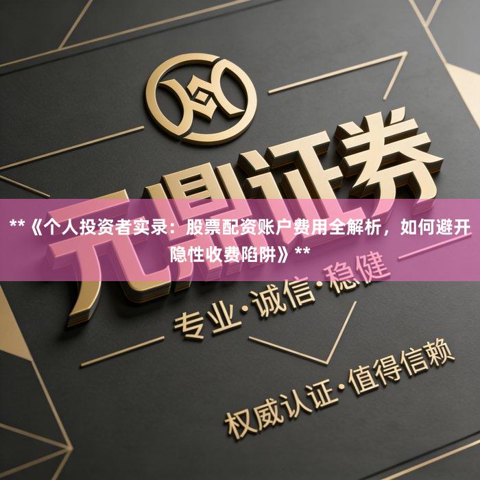 **《个人投资者实录:股票配资账户费用全解析,如何避开隐性收费陷阱》**